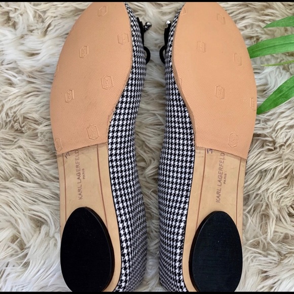 NWOT Karl Lagerfeld flats size 39 (9) - Picture 4 of 4